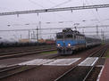 A Kvarner InterCity �rkezik Z�gr�bb�l